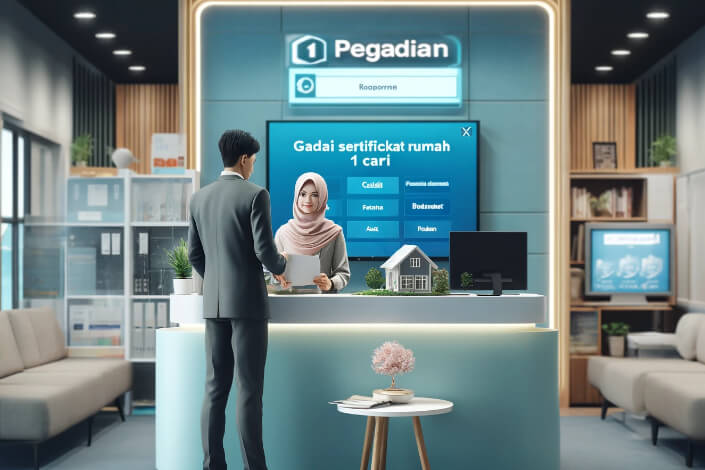 gadai sertifikat rumah di pegadaian