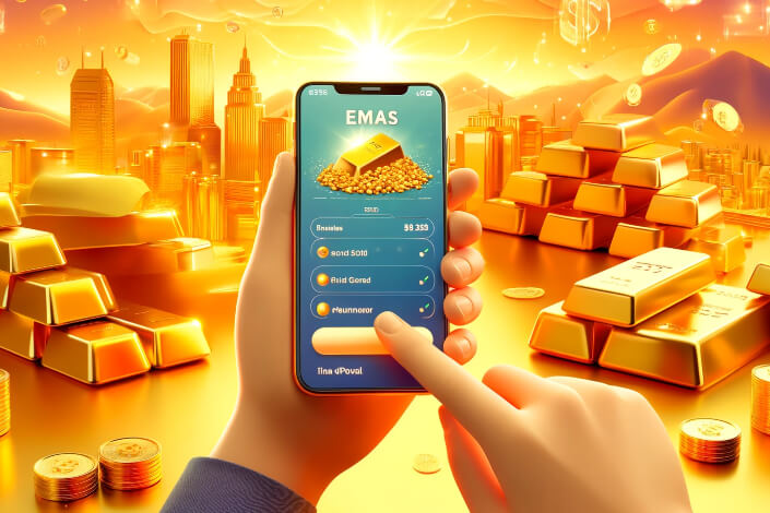 investasi emas di dana agar untung