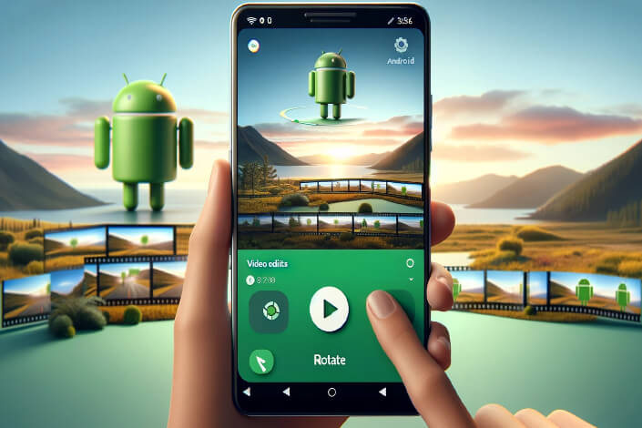 memutar video yang terbalik