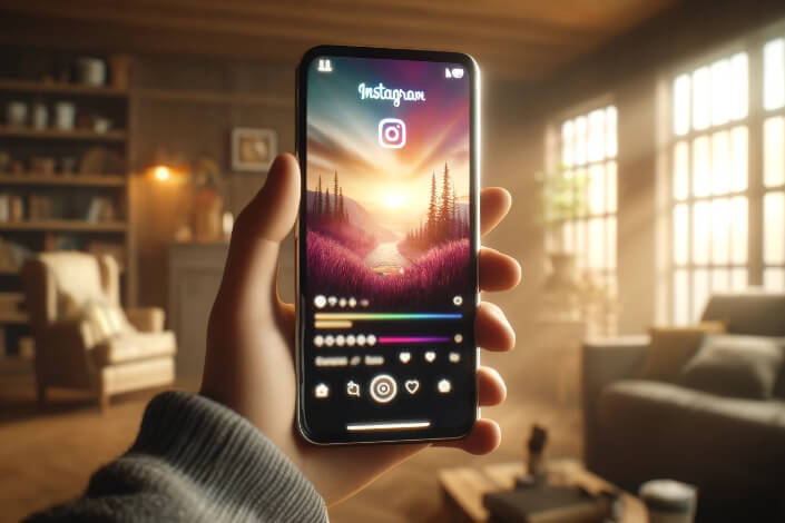 menyimpan story ig dengan musik