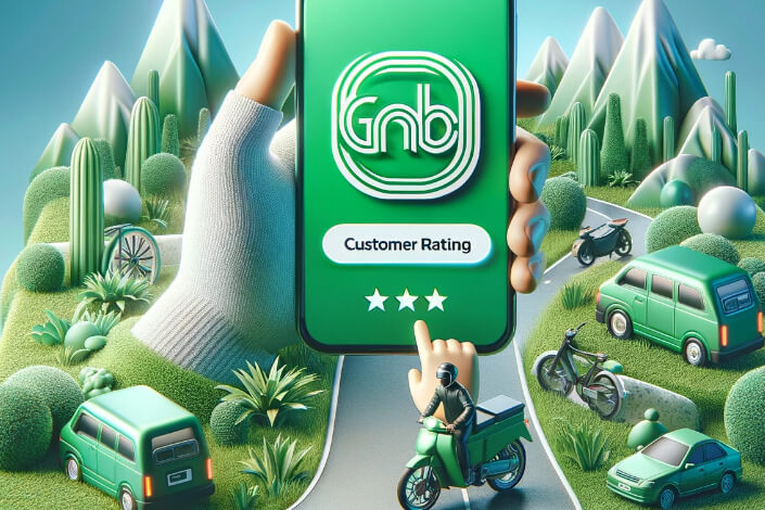 rating customer grab